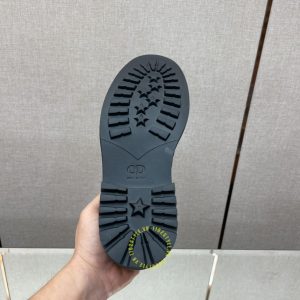 Giày Loafer Dior da xịn màu đen bóng super fake loại 1 - Hình ảnh 9
