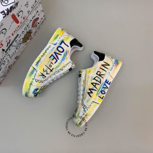 Giày sneaker D&G unisex phối màu fake loại chuẩn 1:1 - Ảnh 3