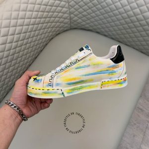 Giày sneaker D&G unisex phối màu fake loại chuẩn 1:1 - Ảnh 7