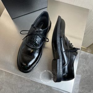 Giày tây Dolce & Gabbana nam da xịn màu đen fake loại 1 - Ảnh 3