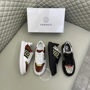 Giày sneaker Versace nam phối màu họa tiết cao cấp hàng hiệu - Ảnh 9