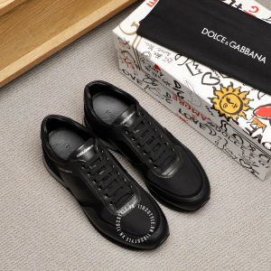 Giày thể thao Dolce & Gabbana nam màu đen hàng hiệu - Ảnh 2