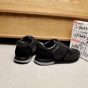 Giày thể thao Dolce & Gabbana nam màu đen hàng hiệu - Ảnh 3