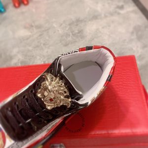 Sneaker Boot Versace nam phối màu hàng hiệu replica 1:1 - Ảnh 8
