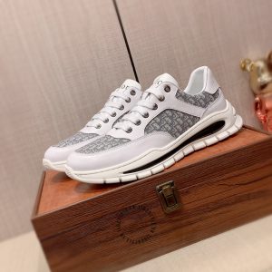 Giày Sneaker Dior nam họa tiết Monogram cao cấp hàng hiệu - Ảnh 4
