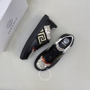 Giày sneaker Versace nam phối màu họa tiết cao cấp hàng hiệu - Ảnh 3