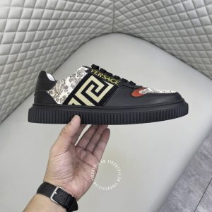 Giày sneaker Versace nam phối màu họa tiết cao cấp hàng hiệu - Ảnh 5