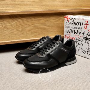 Giày thể thao Dolce & Gabbana nam màu đen hàng hiệu - Ảnh 5