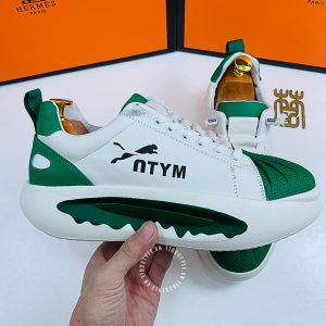 Giày thể thao Hermes nữ màu trắng phối lá rep 1:1 - Ảnh 5