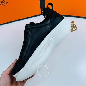 Giày Hermes nữ dáng thể thao màu đen cao cấp - Ảnh 8