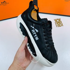 Giày Hermes nữ dáng thể thao màu đen cao cấp - Ảnh 6