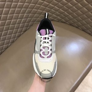 Giày thể thao Dior phối màu da thật hàng hiệu cao cấp luxury - Ảnh 4