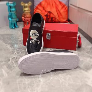 Giày slipon Dolce & Gabbana màu đen rep 1:1 chính hãng - Ảnh 5
