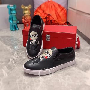 Giày slipon Dolce & Gabbana màu đen rep 1:1 chính hãng - Ảnh 2