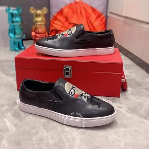 Giày slipon Dolce & Gabbana màu đen rep 1:1 chính hãng - Ảnh 3