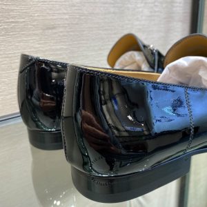 Giày Loafer Hermes nam màu đen da bóng hàng hiệu giá ưu đãi - Hình ảnh 7