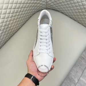 Sneaker Boot Versace nam màu trắng replica 1:1 cao cấp - Ảnh 4