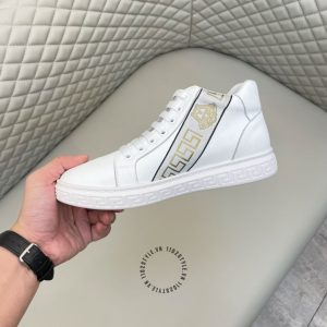 Sneaker Boot Versace nam màu trắng replica 1:1 cao cấp - Ảnh 6