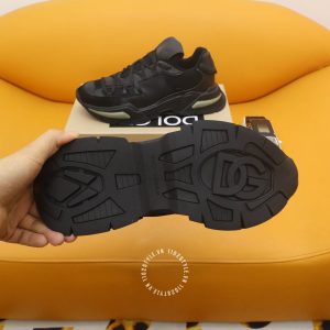 Giày sneaker Dolce & Gabbana màu đen buộc dây hàng hiệu - Ảnh 9
