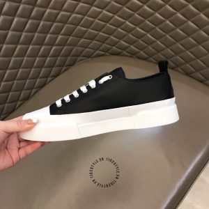 Giày thể thao D&G unisex màu trắng phối logo đen cao cấp Luxury - Ảnh 8