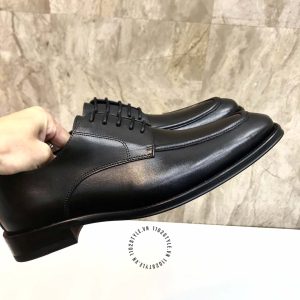 Giày nam hàng hiệu Hermes màu đen super fake loại 1 - Hình ảnh 7