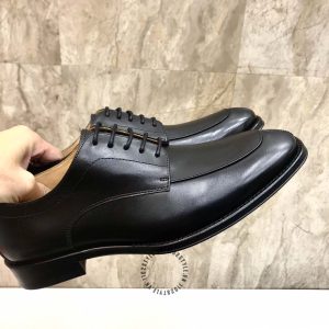 Giày nam hàng hiệu hermes màu đen fake loại 1 giá tốt - Hình ảnh 7