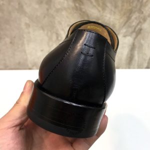 Giày nam hàng hiệu hermes màu đen fake loại 1 giá tốt - Hình ảnh 8
