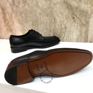 Giày nam hàng hiệu Hermes màu đen super fake loại 1 - Hình ảnh 9