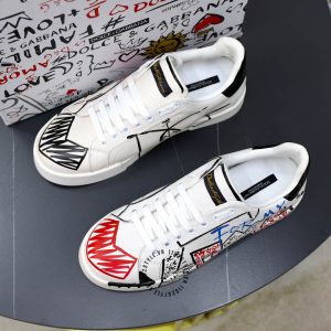 Giày unisex D&G hoạ tiết phối màu hàng hiệu mới nhất - Ảnh 3