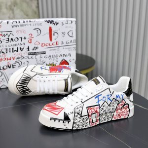 Giày unisex D&G hoạ tiết phối màu hàng hiệu mới nhất - Ảnh 6