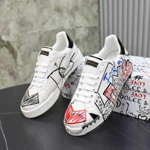 Giày unisex D&G hoạ tiết phối màu hàng hiệu mới nhất - Ảnh 9