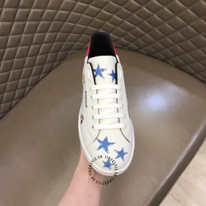 Giày thể thao Dolce & Gabbana màu trắng phối hoạ tiết cao cấp - Ảnh 5