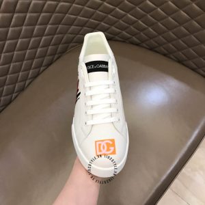 Sneaker Dolce & Gabbana da thật màu trắng cao cấp Luxury - Ảnh 5
