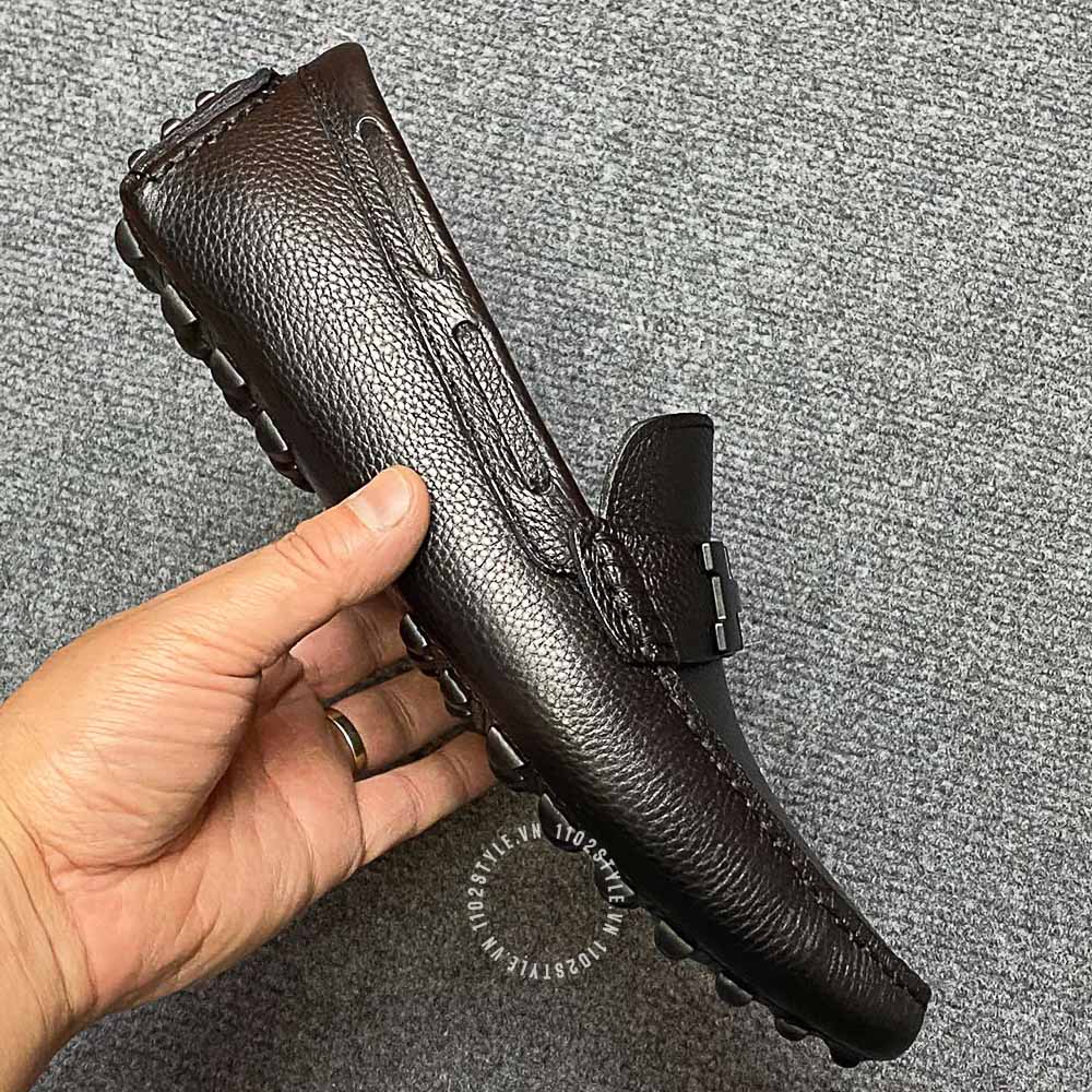Chất liệu da của đôi giày Hermes