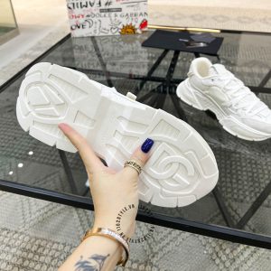 Giày nam Dolce & Gabbana trắng phối vải lưới hàng hiệu Luxury - Ảnh 9