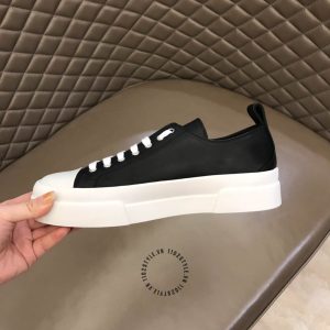 Giày Dolce & Gabbana màu trắng phối đen da thật hàng hiệu - Ảnh 5