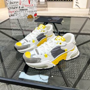 Giày nam Dolce & Gabbana trắng phối vàng nổi bật hàng hiệu - Ảnh 3