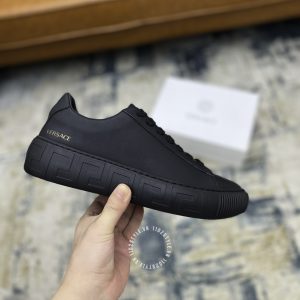 Giày nam Versace thể thao màu đen cao cấp hàng hiệu - Ảnh 5