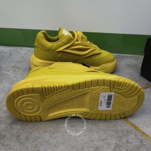 Giày nam Versace sneaker màu vàng hàng hiệu cao cấp - Ảnh 8