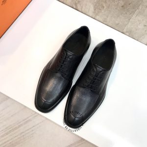 Giày nam hàng hiệu xách tay màu đen fake loại 1 giá ưu đãi - Hình ảnh 3
