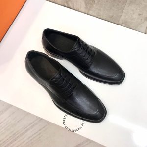 Giày nam hàng hiệu xách tay màu đen fake loại 1 giá ưu đãi - Hình ảnh 4