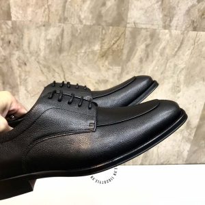 Giày nam hàng hiệu xách tay màu đen fake loại 1 giá ưu đãi - Hình ảnh 8