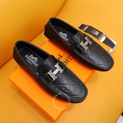 giày nam hermes super fake
