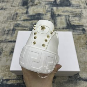 Giày nam Versace thể thao màu trắng cao cấp hàng hiệu - Ảnh 9