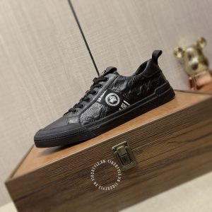 Giày nam Versace thể thao màu đen hàng hiệu cao cấp - Ảnh 7