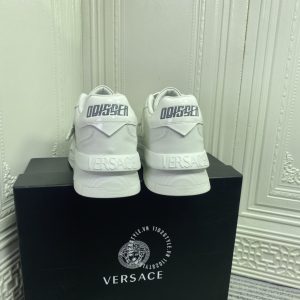 Giày nam Versace thể thao màu trắng siêu cấp loại 1 - Ảnh 9