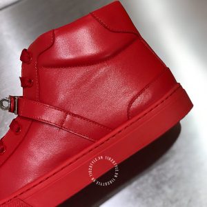 Giày nam Hermes sneaker boot màu đỏ siêu cấp 1:1 - Hình ảnh 7