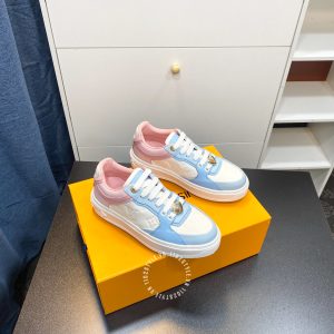 Giày sneaker Louis Vuitton nữ phối màu super fake 1:1 - Hình ảnh 2