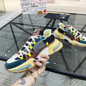 Giày nam Dolce & Gabbana phối màu nổi bật super fake 1:1 - Ảnh 6