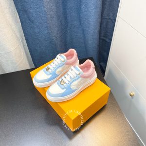 Giày sneaker Louis Vuitton nữ phối màu super fake 1:1 - Hình ảnh 3